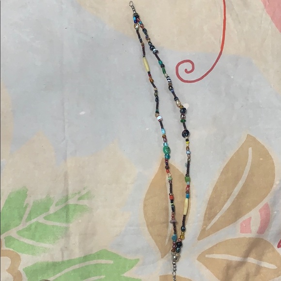 Handmade Beaded Layered Necklace - Picture 8 of 8